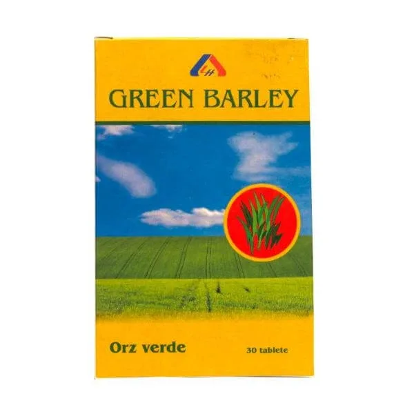 Orz verde green barley, 30 tablete, American Lifesyle American Lifestyle — preț și oferte