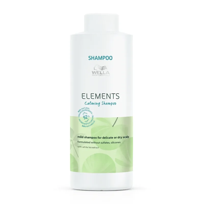 Sampon calmant pentru scalp sensibil Elements, 1000 ml, Wella Professionals — preț și oferte