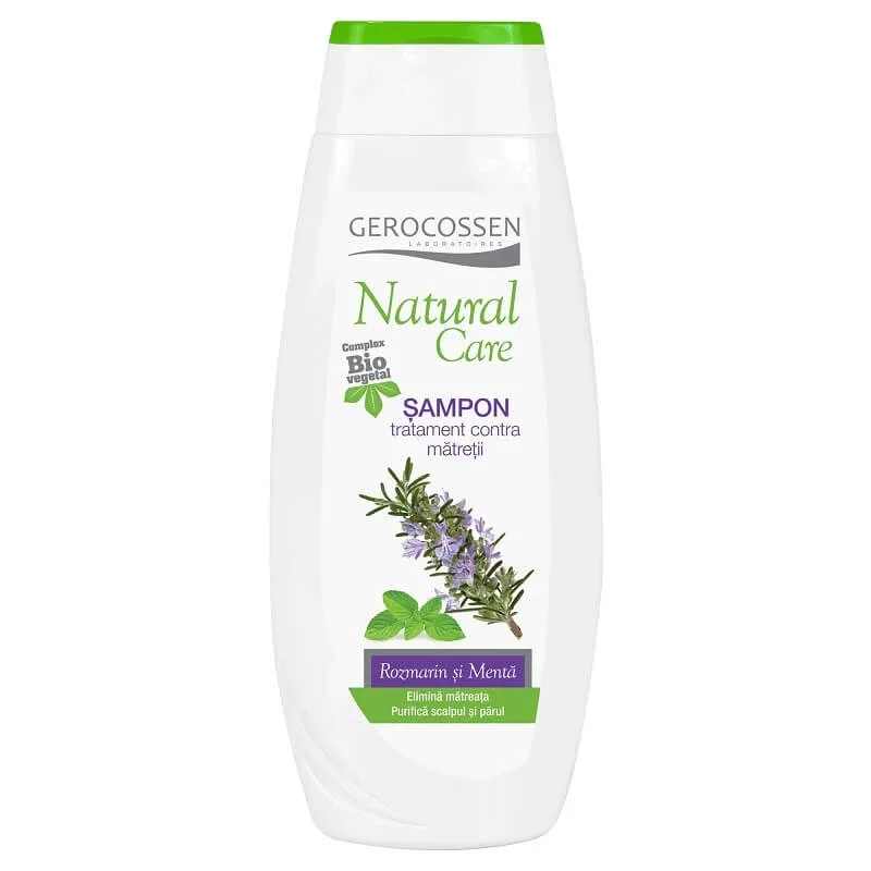 Sampon contra matretii parului cu rozmarin si menta, 400 ml, Gerocossen — preț și oferte