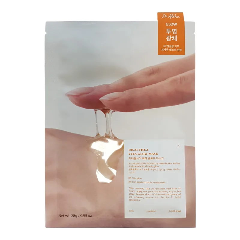 Masca de fata tip servetel Vita Glow, 28 g, Dr. Althea — preț și oferte
