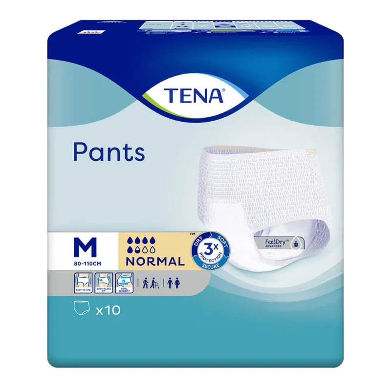 Scutece tip chilot Pants Normal M, 10 bucati, Tena — preț și oferte