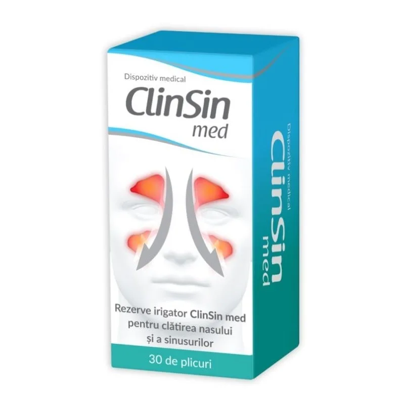 ClinSin med rezerve irigator, 30 plicuri ZDROVIT — preț și oferte