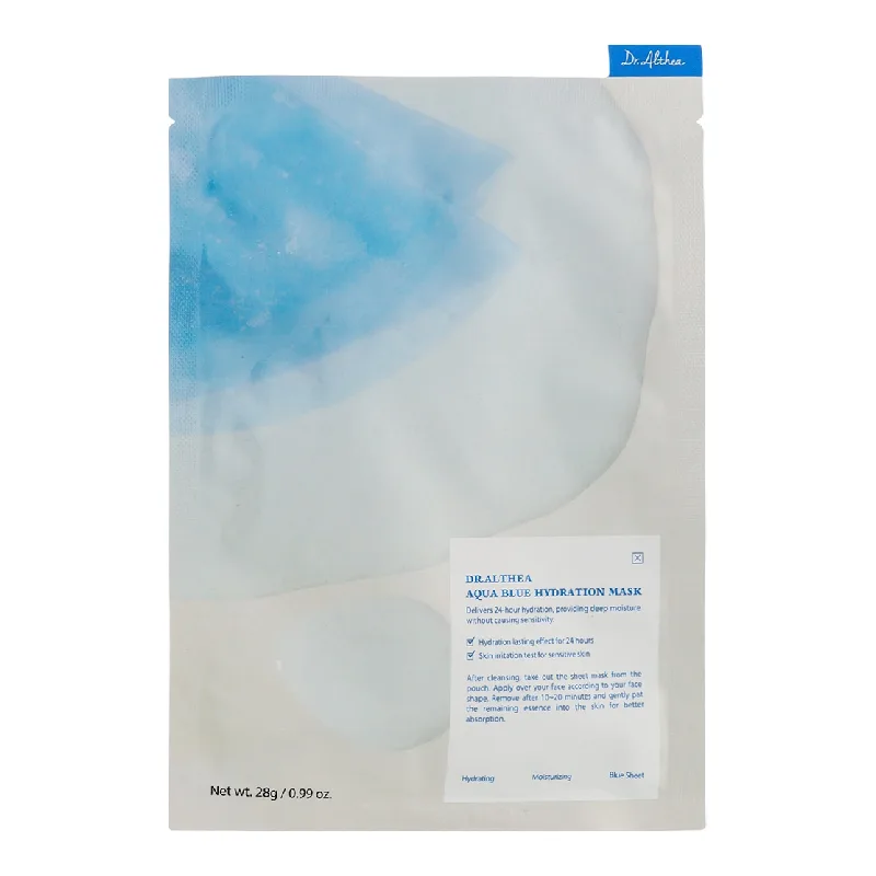 Masca de fata tip servetel Aqua Blue Hydration, 27 g, Dr. Althea — preț și oferte