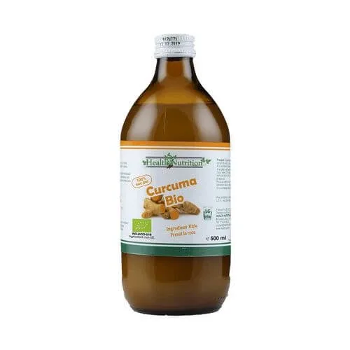 Suc Curcuma Bio, 500 ml, Health Nutrition — preț și oferte