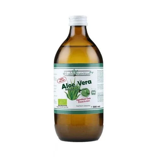 Suc Aloe Vera Bio, 500 ml, Health Nutrition — preț și oferte
