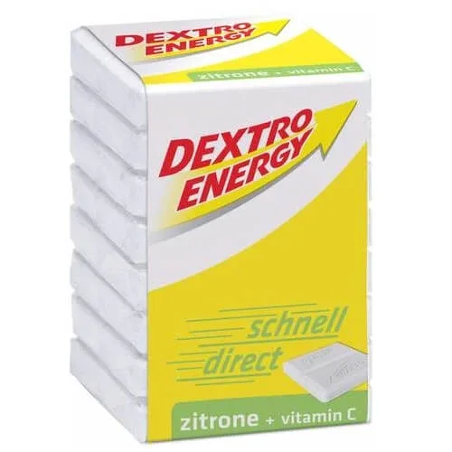 Tablete dextroza Cuburi Lamaie + Vitamia C, 46g, Dextro Energy — preț și oferte