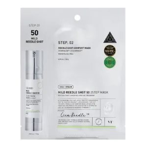 Masca de fata ica Mild Reedle Shot 50 2-Step, 1.5g+25g, VT Cosmetics