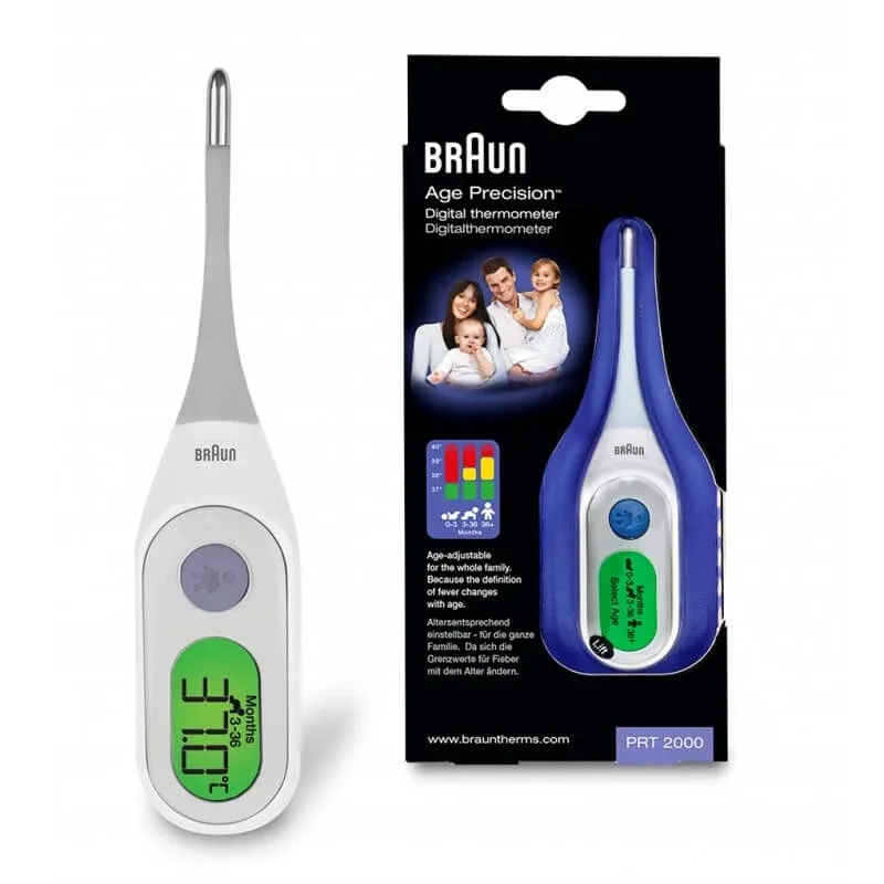 Termometru digital flexibil Age precision PRT2000, Braun — preț și oferte
