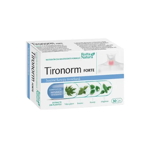 Tironorm Forte, 30 capsule, Rotta Natura — preț și oferte