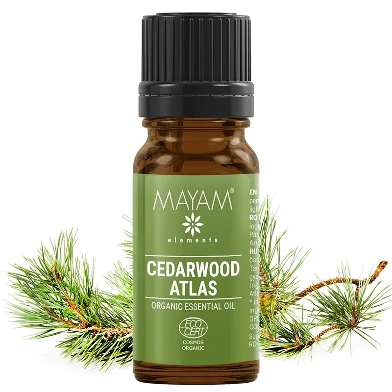 Ulei esențial de Cedru Atlas Bio M-1143, 10 ml, Mayam — preț și oferte