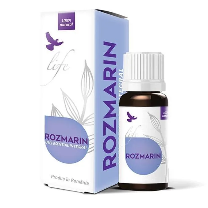 Ulei esențial integral de rozmarin, 10 ml, Bionovativ DVRPharm — preț și oferte