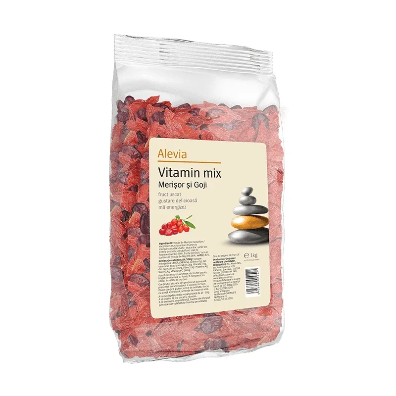 Vitamin Mix Merisor și Goji, 1000 g, Alevia — preț și oferte