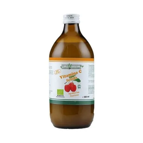 Vitamina C Lichida Bio, 500 ml, Health Nutrition — preț și oferte