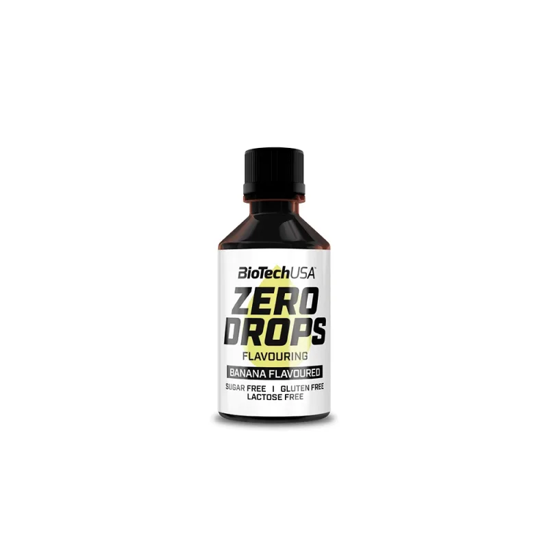 Zero Drops Banana, 50 ml, BioTechUSA — preț și oferte