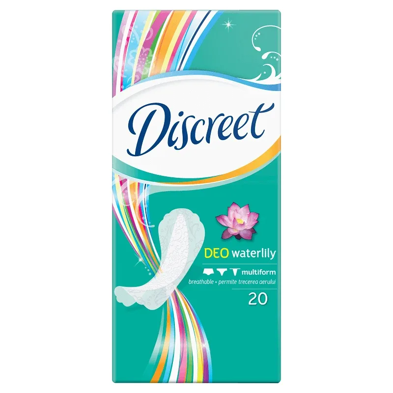 Absorbante Descreet Deo Waterlily, 20 buc, P&G Discreet — preț și oferte