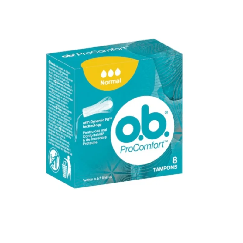 Absorbante OB Pro Comfort Normal, 8 bucati, Johnson — preț și oferte