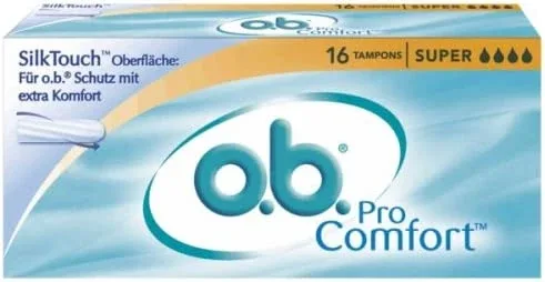 Absorbante interne OB ProComfort Super, 16 buc, Johnson&Johnson — preț și oferte