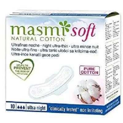 Absorbante pentru noapte, Soft, 10 bucati, Masmi — preț și oferte