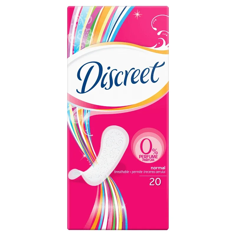 Absorbante Discreet Normal plus, 20 buc, P&G — preț și oferte