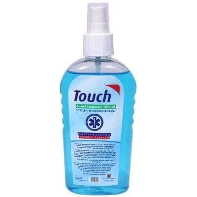 Alcool sanitar 70%, 220 ml, Touch — preț și oferte