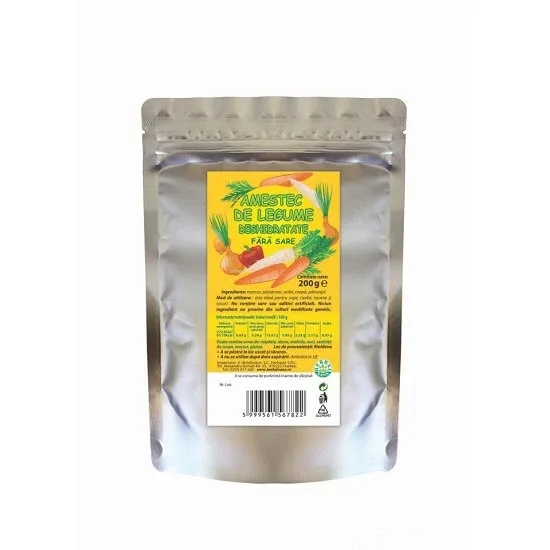 Amestec de legume deshidratate fara sare, 200 ml, Herbal Sana — preț și oferte