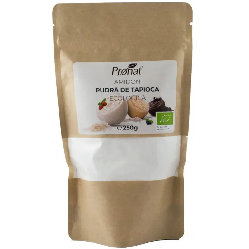 Amidon Pudra de tapioca ecologica, 250 gr, Pronat — preț și oferte