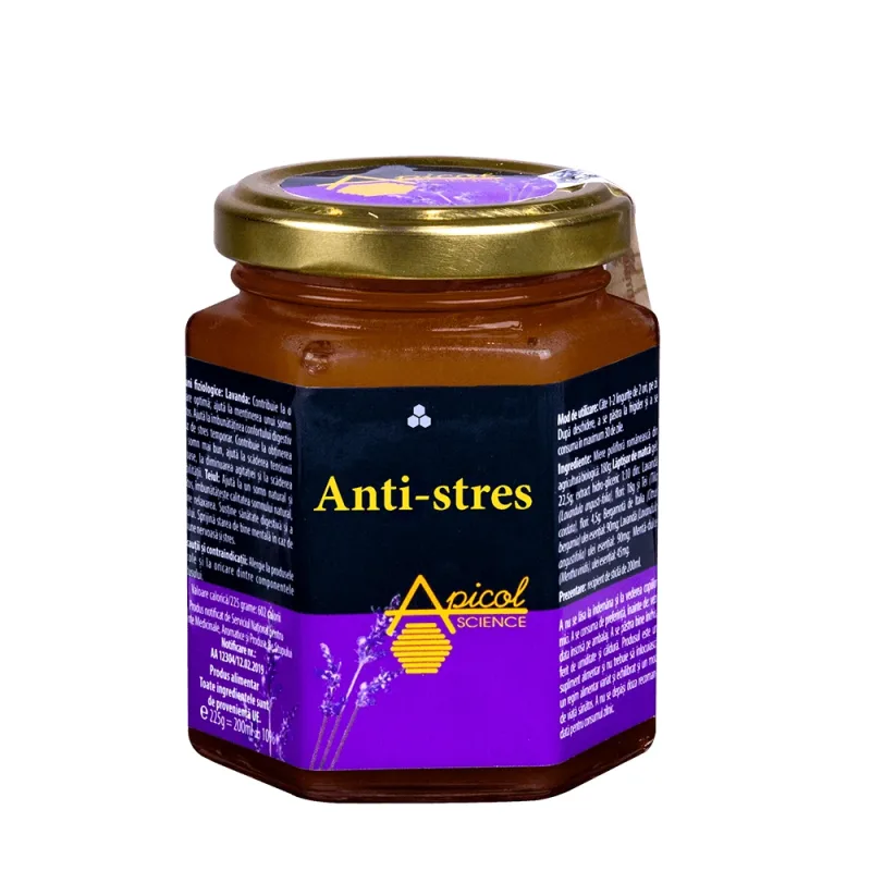 Anti-stres, diminuarea stresului, 200 ml, Apicol Science — preț și oferte