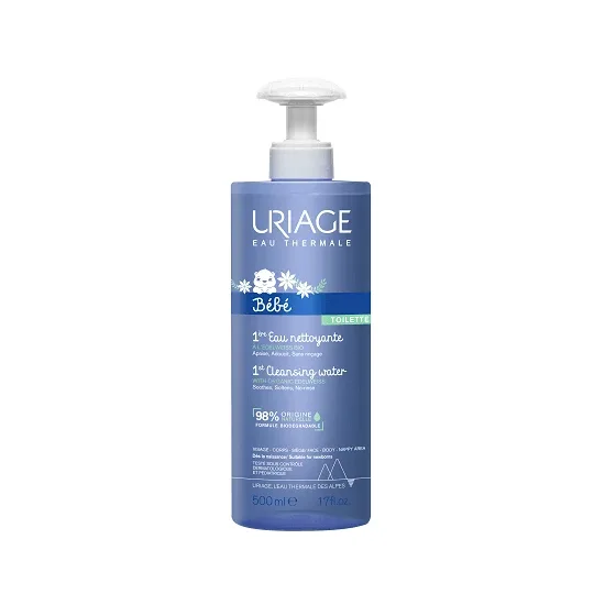 Apa de curatare pentru copii, 1 Ere Bebe, 500 ml, Uriage — preț și oferte