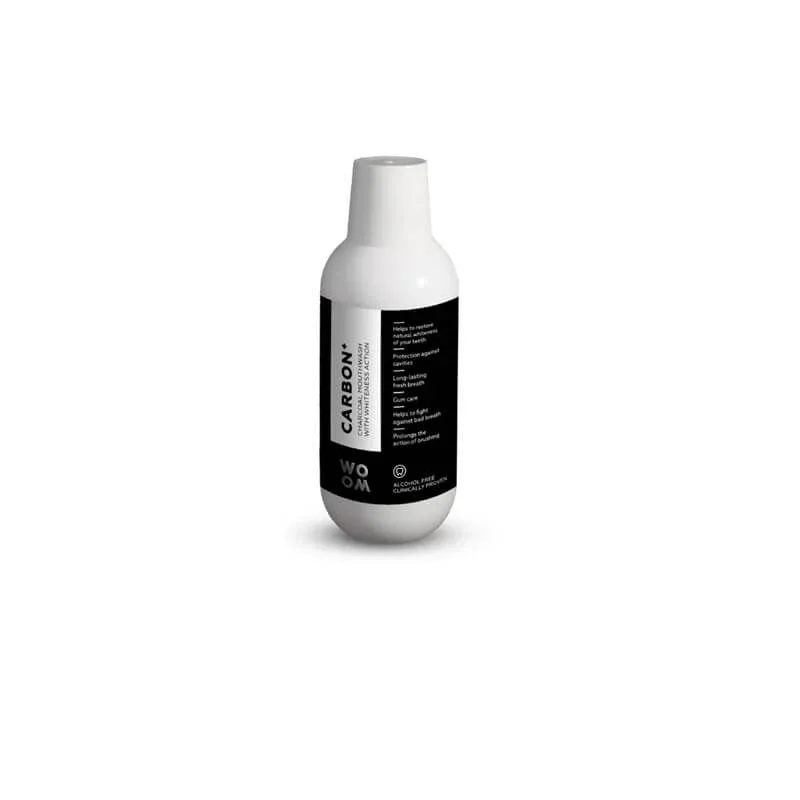 Apa de gura Carbon Plus, 500 ml, Woom — preț și oferte