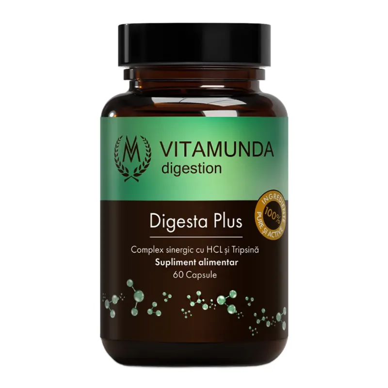 Digesta Plus, 60 capsule, Vitamunda — preț și oferte