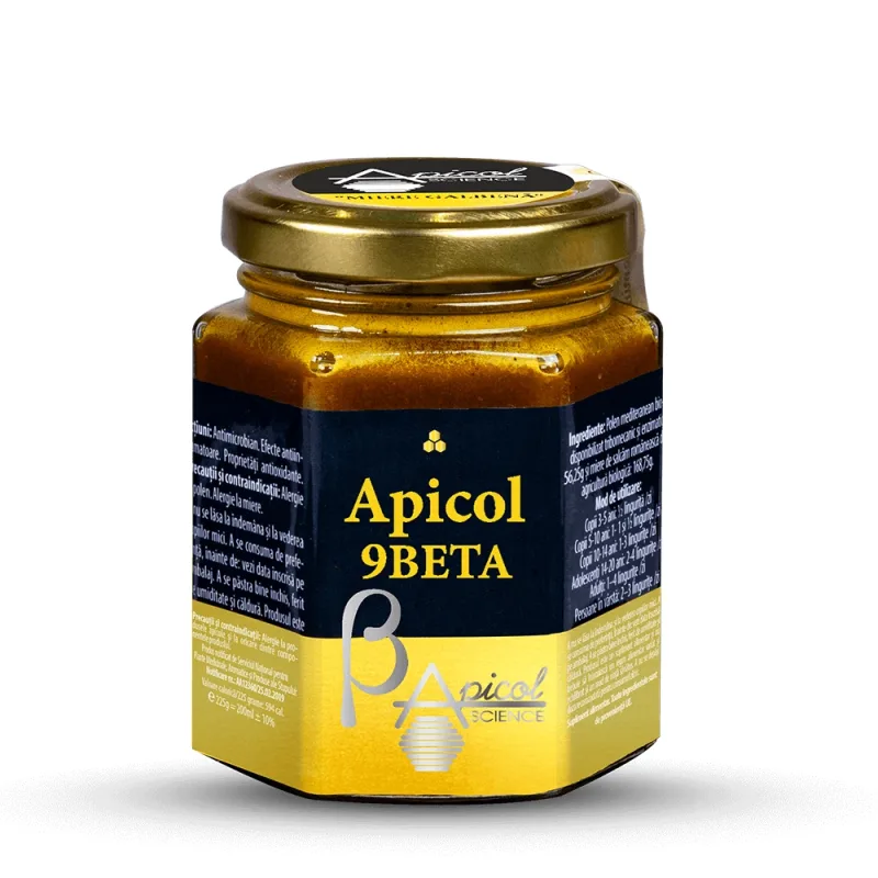 Apicol 9 Beta, 225 gr, Apicol Science — preț și oferte