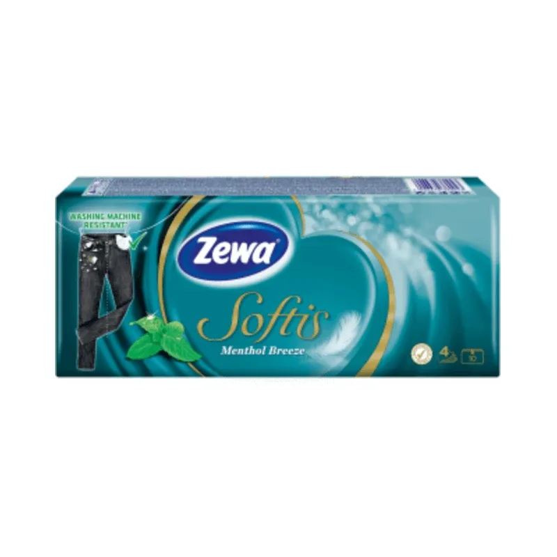 Batiste nazale Softis Menthol Breeze, 10 pachete, Zewa — preț și oferte