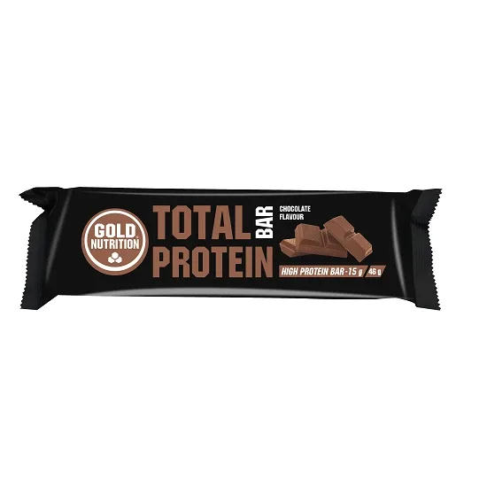 Baton Proteic cu Ciocolata, Total Protein Bar, 46 gr, Gold Nutrition — preț și oferte