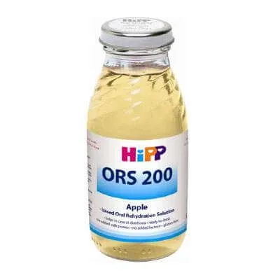 Bautura de rehidratare cu mar impotriva diareei ORS 200,+ 6 luni, 200 ml, Hipp — preț și oferte