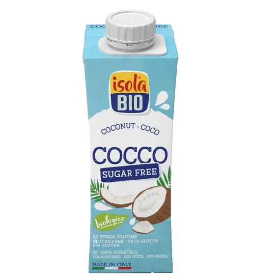 Bautura Bio de cocos fara zahar, 250 ml, Isola Isola Bio — preț și oferte
