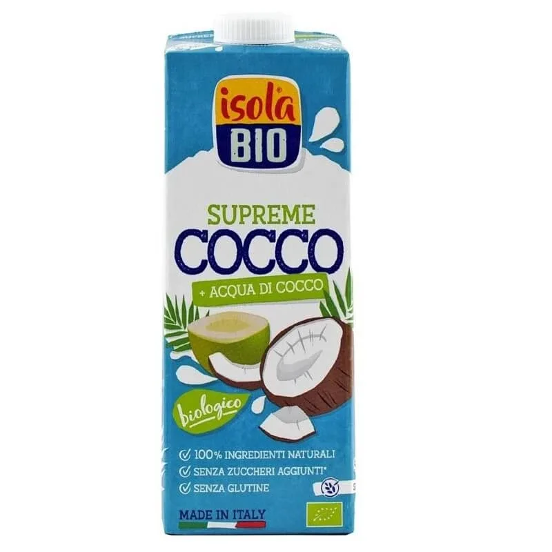 Bautura din nuca de cocos Suprem Bio, 1 L, IsolaBio — preț și oferte