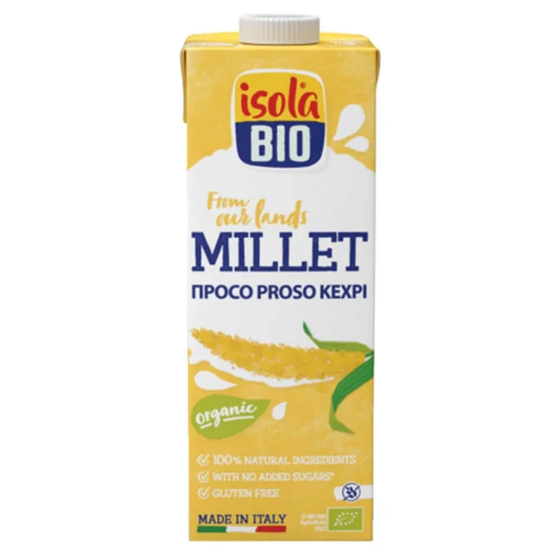 Bautura vegetala din mei fara zahar Isola Bio, 1L, Isola — preț și oferte