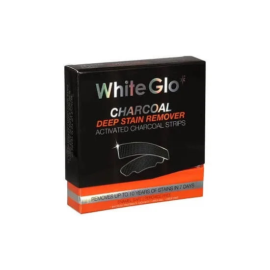 Benzi pentru albirea dintilor cu carbune activat, White Glo — preț și oferte