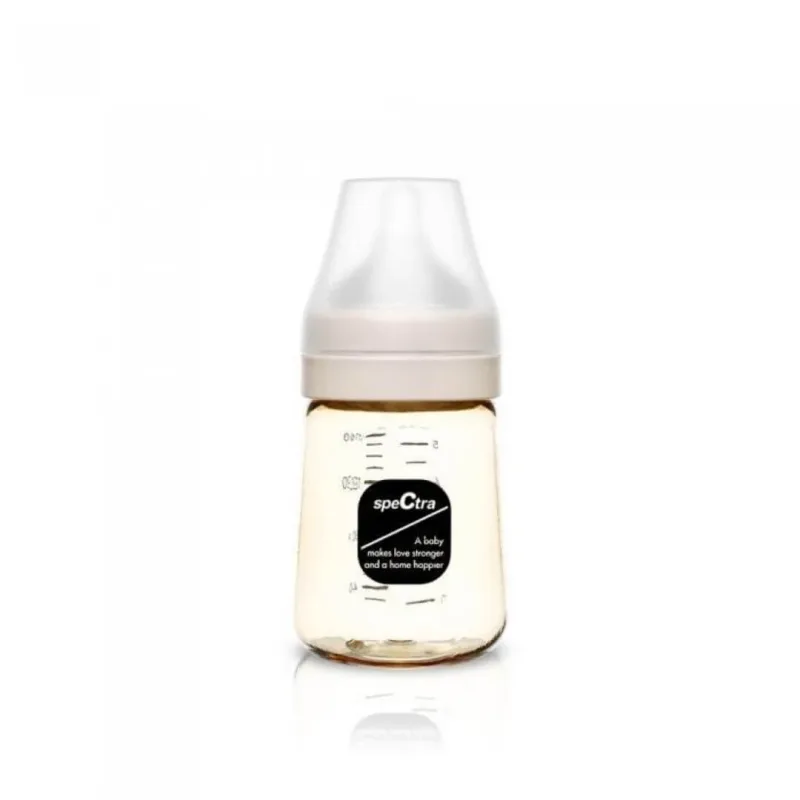 Biberon anticolic premium cu tetina S, Galben, 160ml, Spectra — preț și oferte