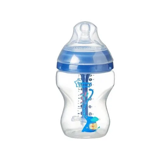 Biberon anticolici cu senzor de temperatura, 260 ml, +0 luni, Tommee Tippee — preț și oferte