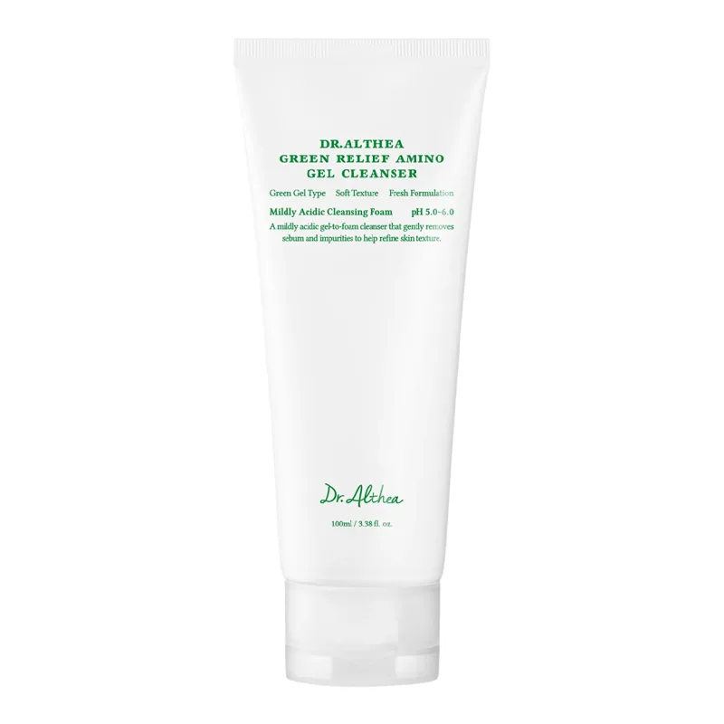 Gel de curatare Green Relief Amino Gel Cleanser, 100 ml, Dr. Althea — preț și oferte