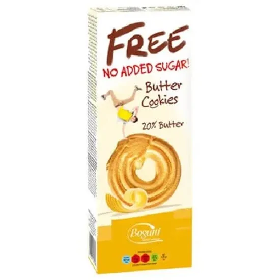 Biscuiti cu unt 20%, fara zahar adaugat, 135g, Bogutti — preț și oferte