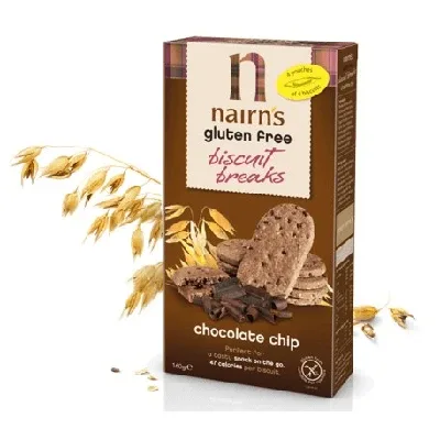 Biscuiti din ovaz cu ciocolata, 160 g, Nairn's — preț și oferte