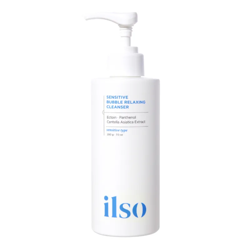 Gel de curatare pentru fata Sensitive Bubble Relaxing Cleanser, 200ml, Ilso — preț și oferte