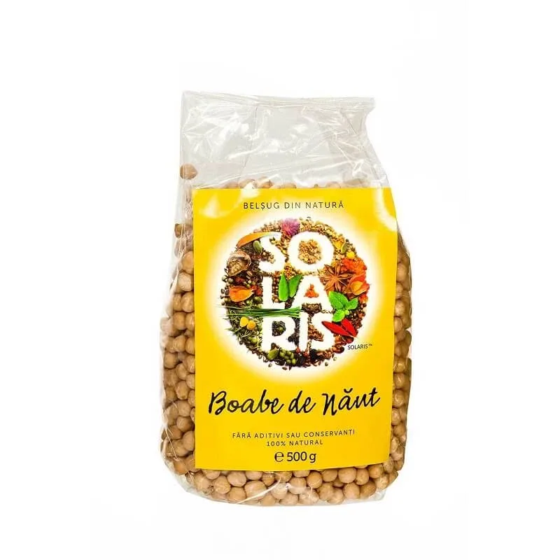 Boabe de naut, 500 gr, Solaris — preț și oferte
