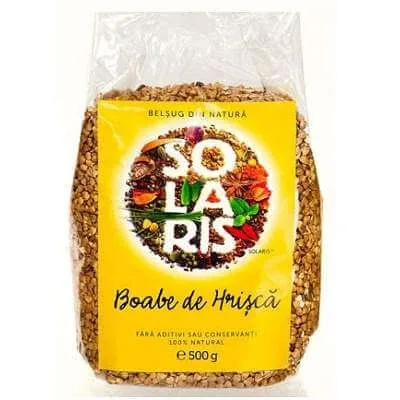 Boabe de hrisca integrala, 500 g, Solaris — preț și oferte