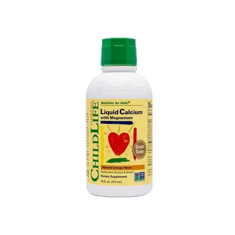 Calciu si Magneziu lichid, 473 ml, Childlife Essentials — preț și oferte