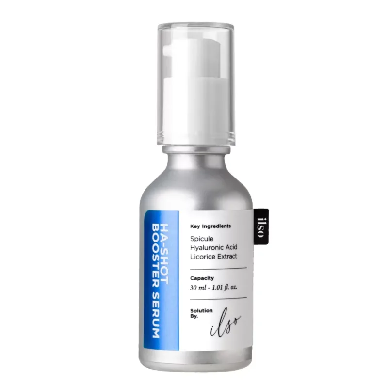Ser exfoliant si hidratant pentru fata Ha-Shot Booster Serum, 30ml, Ilso — preț și oferte
