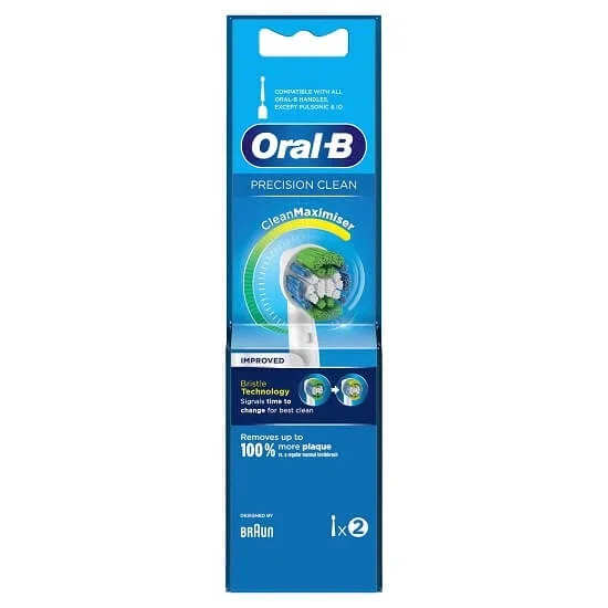 Capete de rezerva pentru periuta de dinti electrica, Precision Clean, 2 buc, Oral-B — preț și oferte