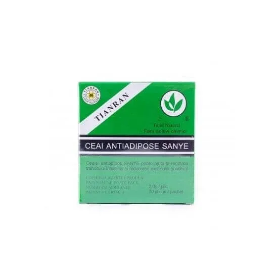 Ceai antiadipos, 30 plicuri, Dainty Sanye Sanye Intercom — preț și oferte